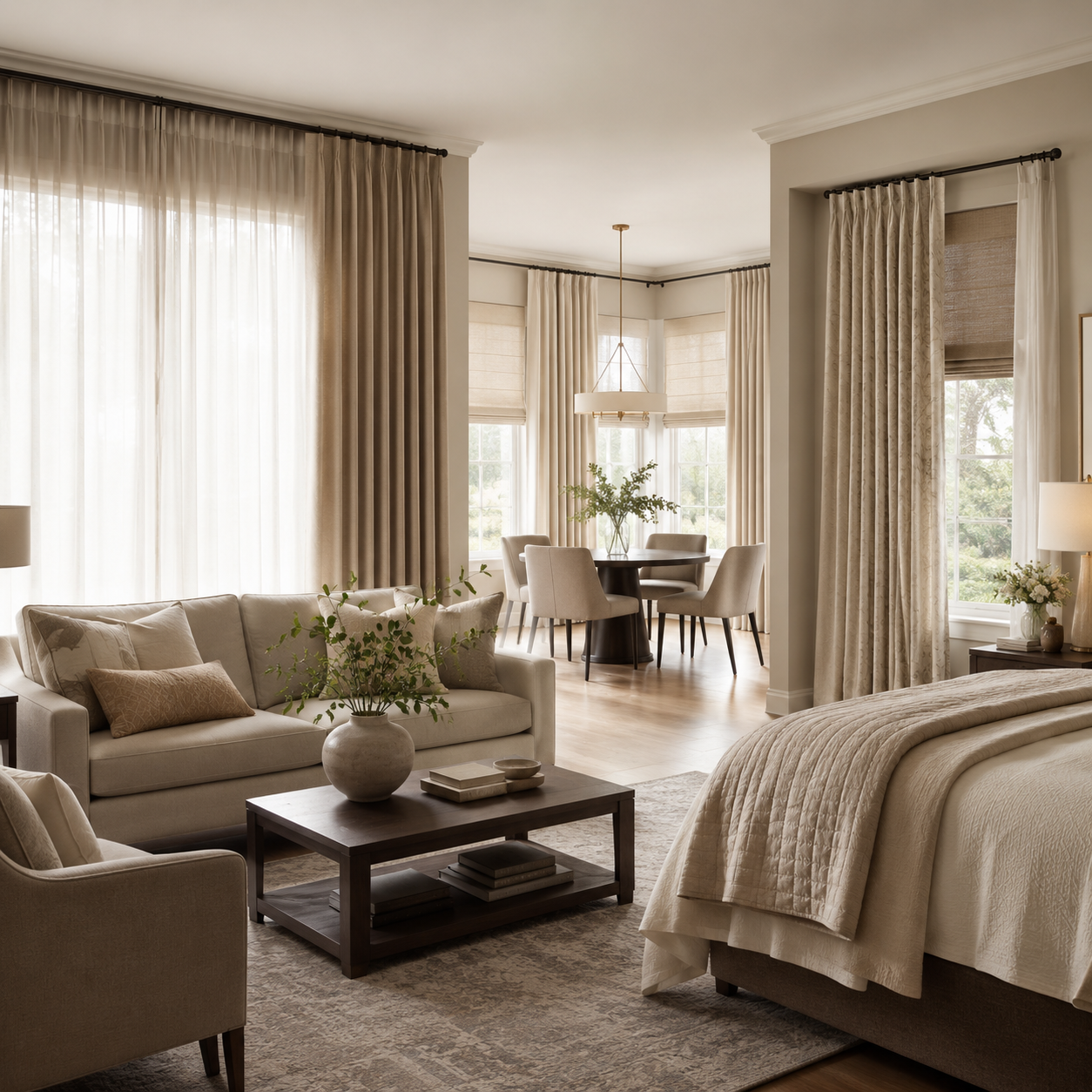 How Much Curtain Fabric Do You Need? Understanding Fullness, Width and Length