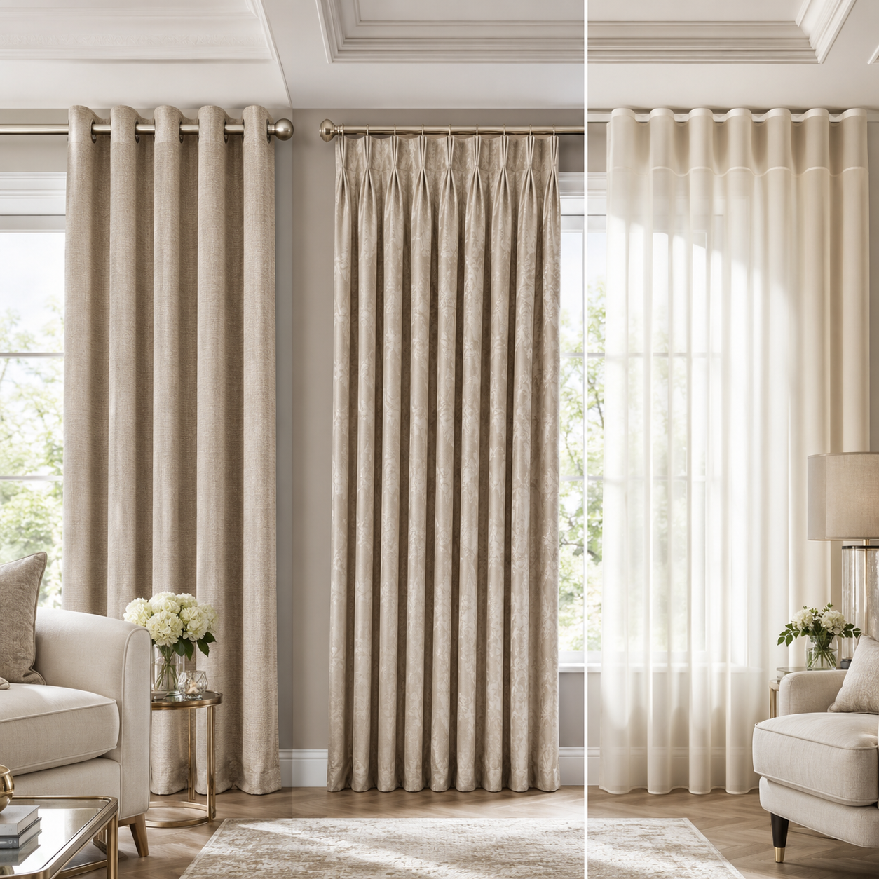 Blackout, Sheer or Light-Filtering Curtains: Which One Should You Choose?