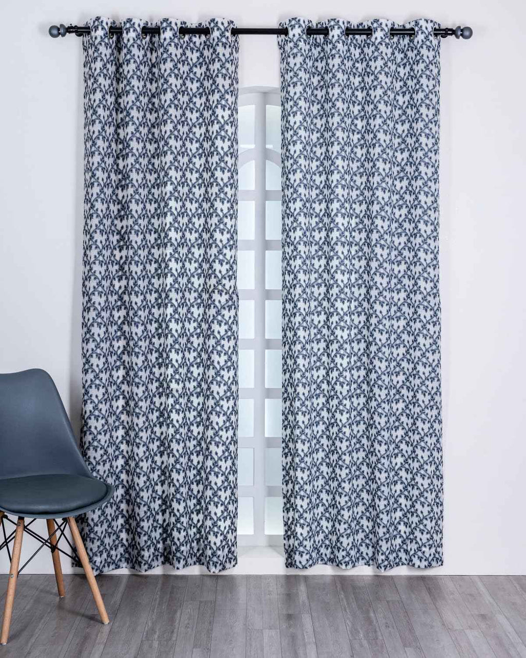 Parda online Premium Jacquard Linen Curtain with Soft & Durable Fabric