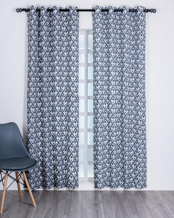 Parda online Premium Jacquard Linen Curtain with Soft & Durable Fabric