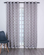 Parda online Premium Jacquard Linen Curtain with Soft & Durable Fabric