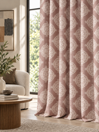 Ador Taupe Marble Curtain Collection