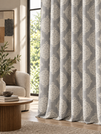 Ador Taupe Marble Curtain Collection