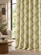 Ador Taupe Marble Curtain Collection