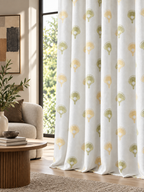 Ador Taupe Marble Curtain Collection