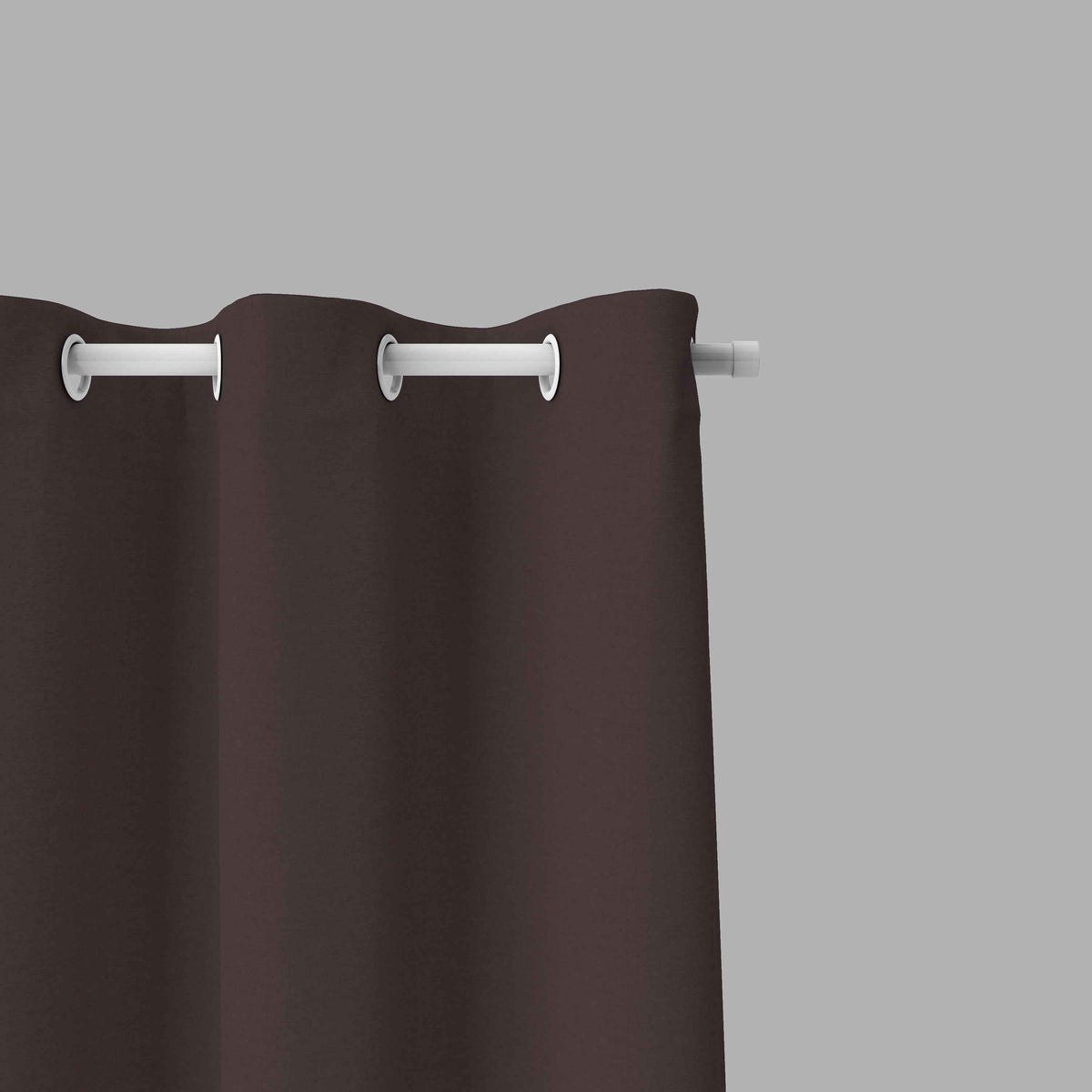 Room Darkening Thermal Insulated Eyelet Noise Reducing Blackout Curtain