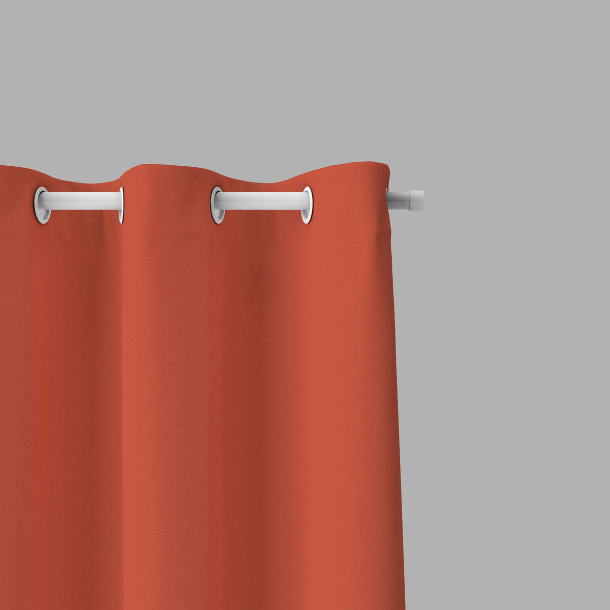 Room Darkening Thermal Insulated Eyelet Noise Reducing Blackout Curtain