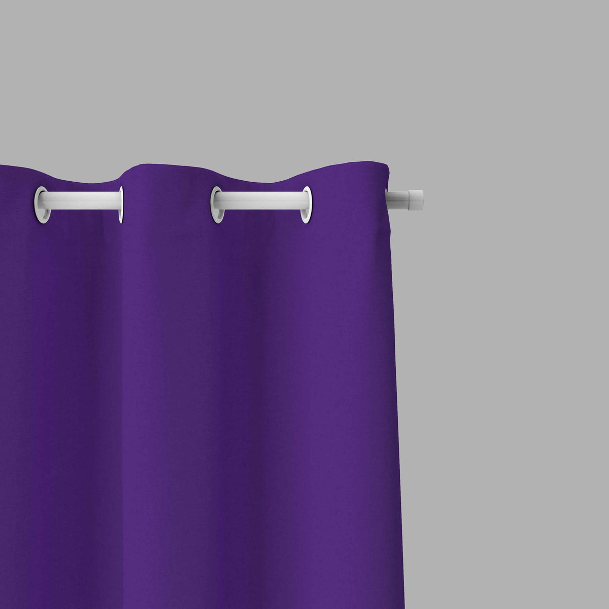 Room Darkening Thermal Insulated Eyelet Noise Reducing Blackout Curtain