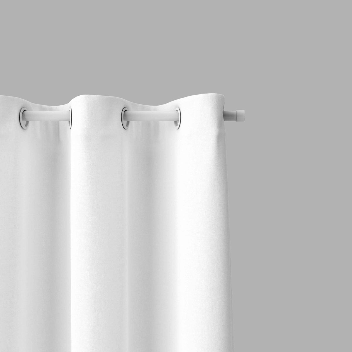 Room Darkening Thermal Insulated Eyelet Noise Reducing Blackout Curtain