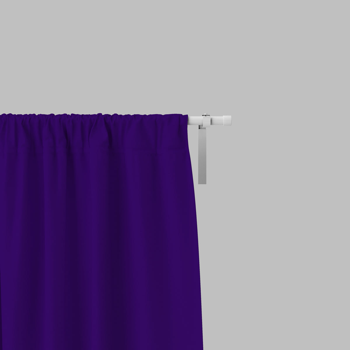 Room Darkening Thermal Insulated Rod Pocket Noise Reducing Blackout Curtain