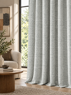 Elara Silver Grey Curtain Collection