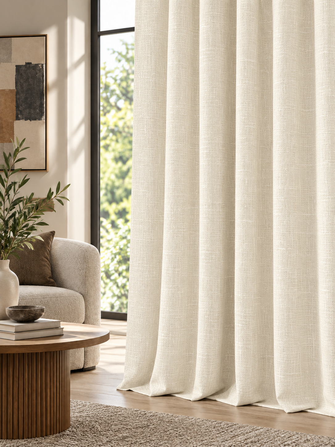 Elara Silver Grey Curtain Collection