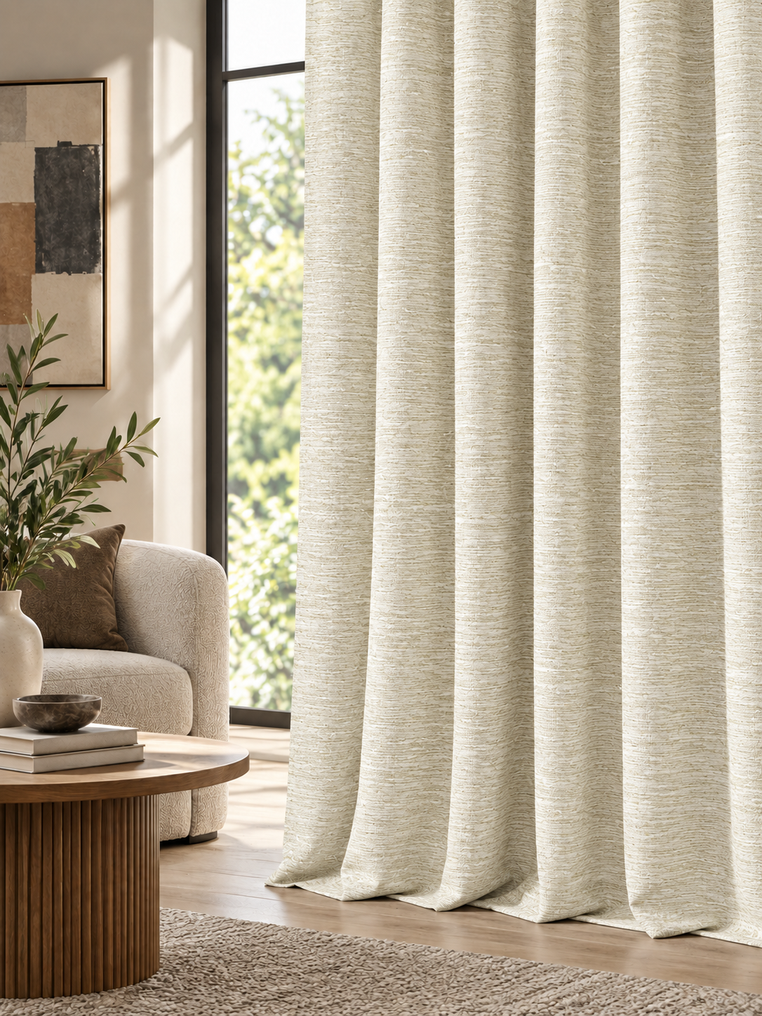 Elara Silver Grey Curtain Collection