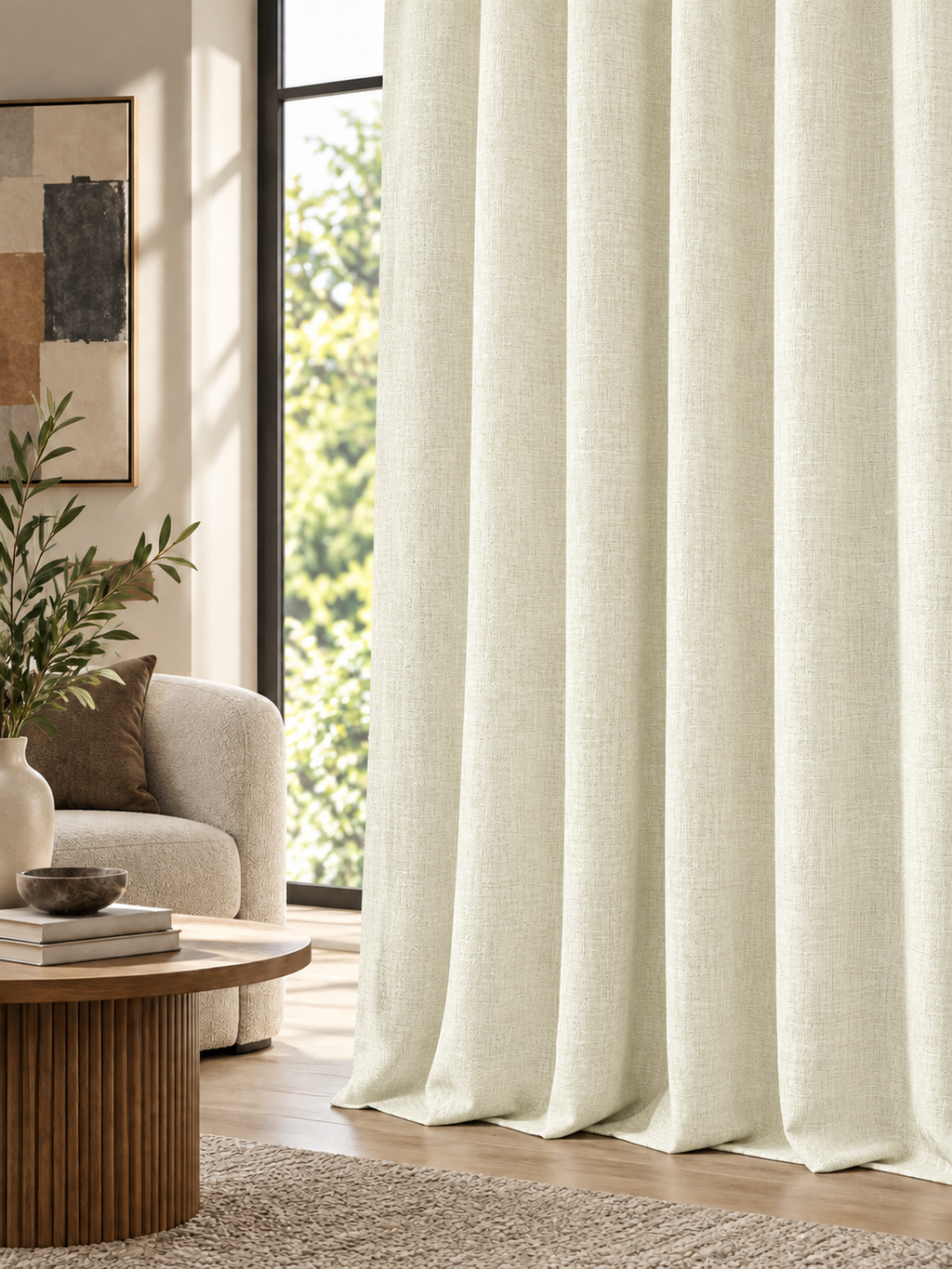 Elara Silver Grey Curtain Collection