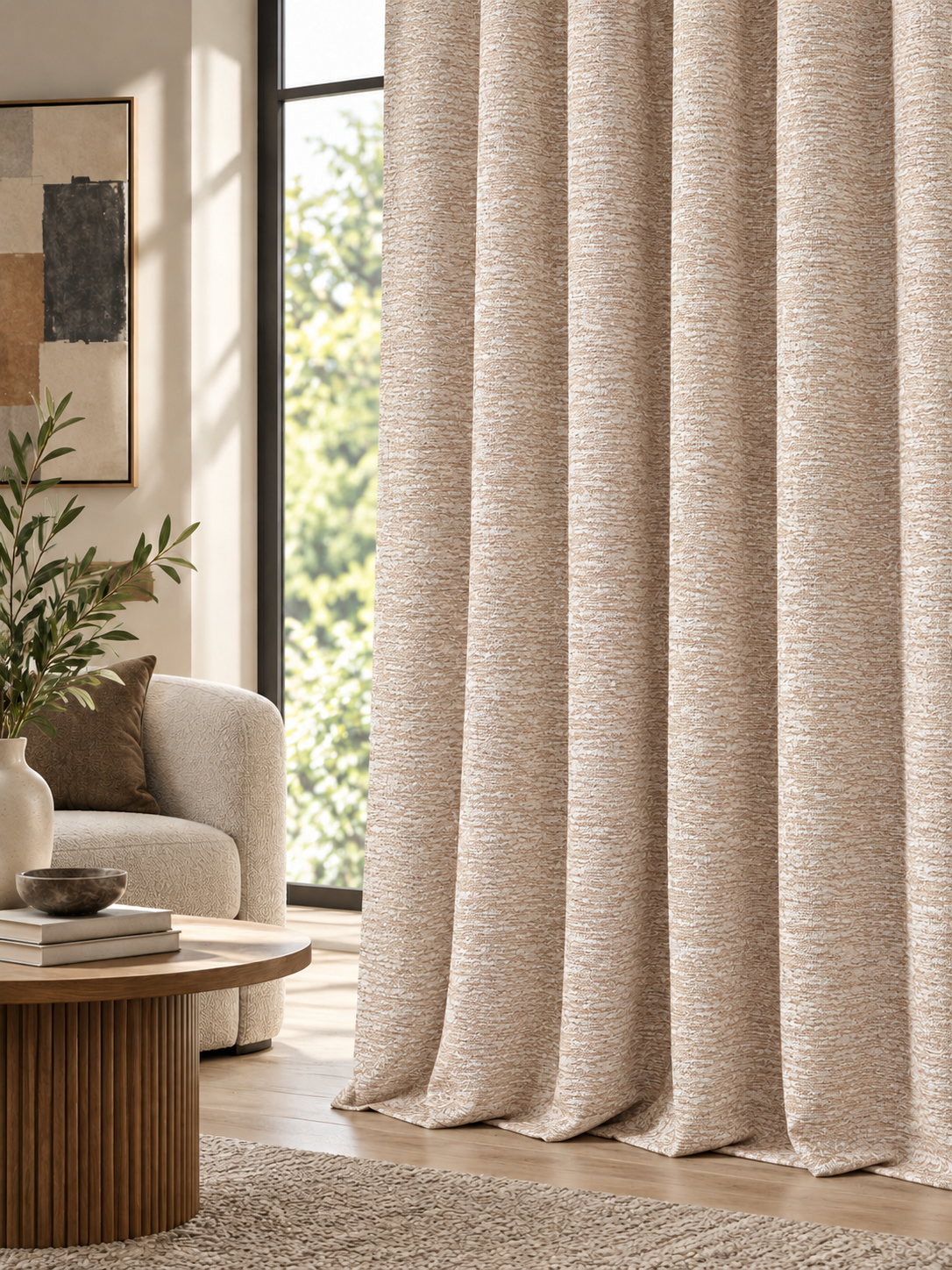 Elara Silver Grey Curtain Collection
