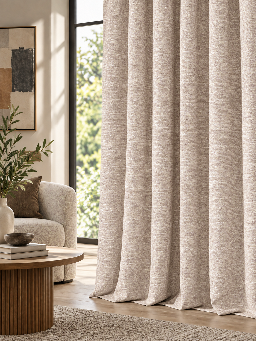 Elara Silver Grey Curtain Collection