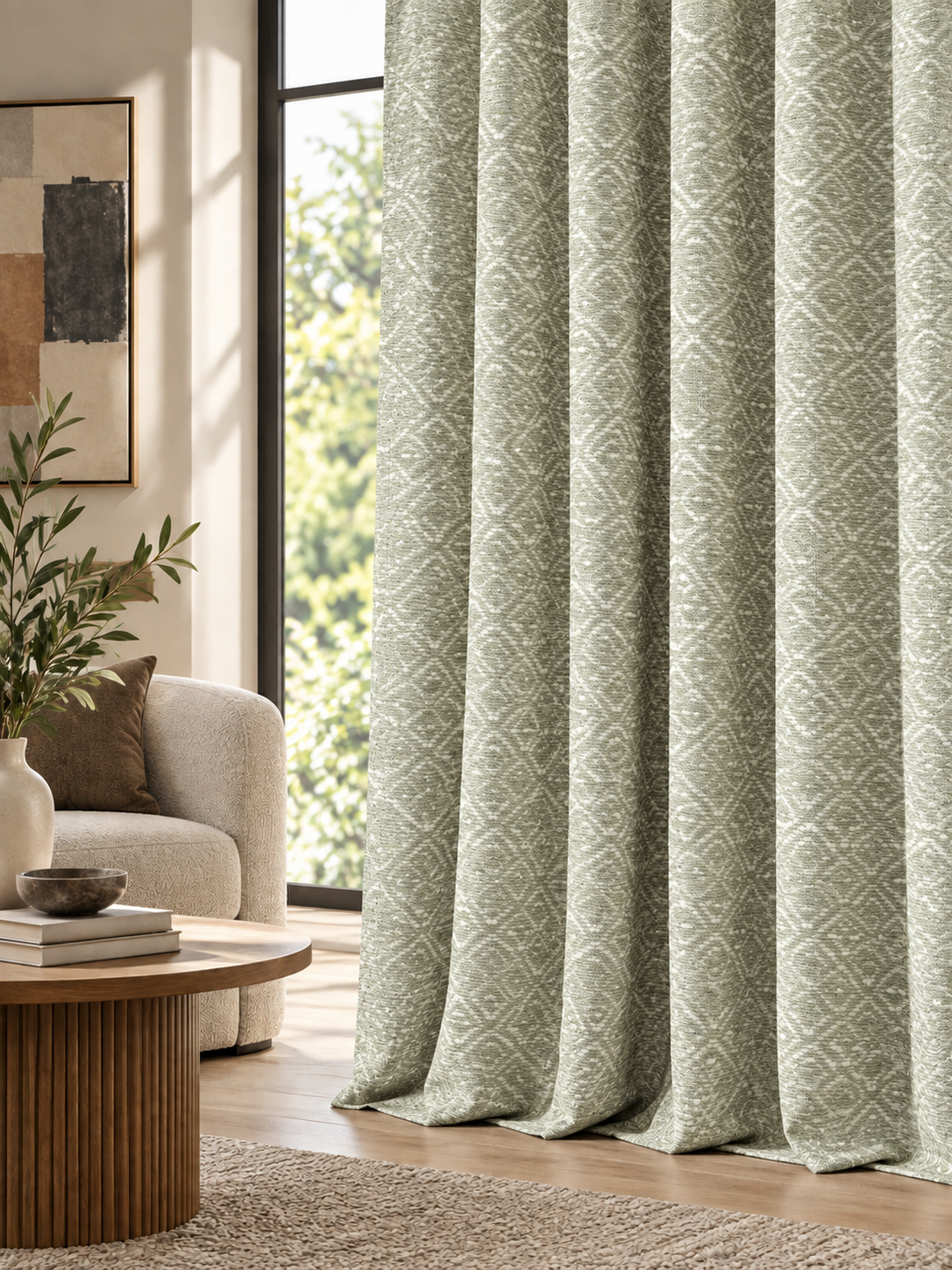 Elara Silver Grey Curtain Collection