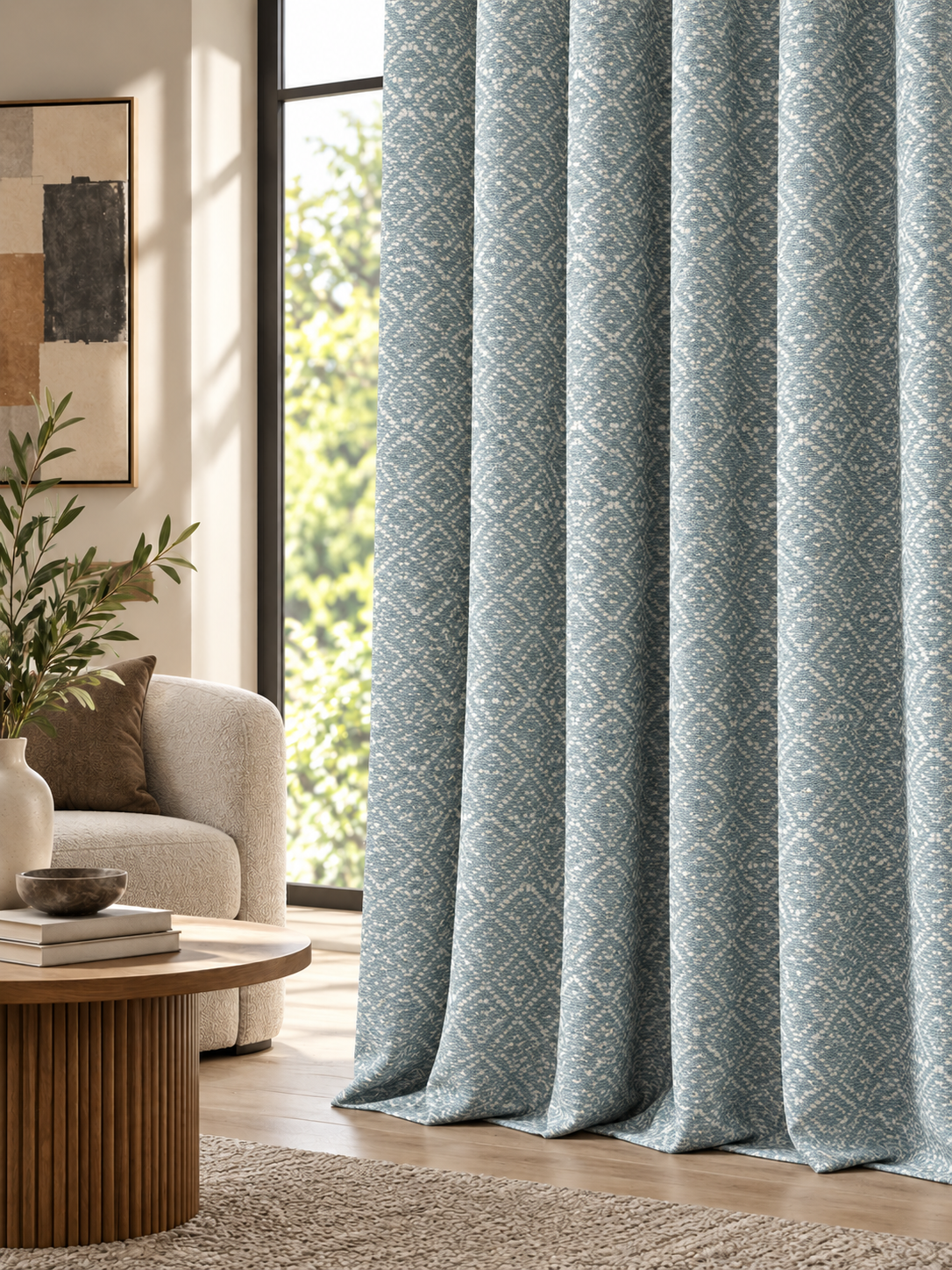 Elara Silver Grey Curtain Collection
