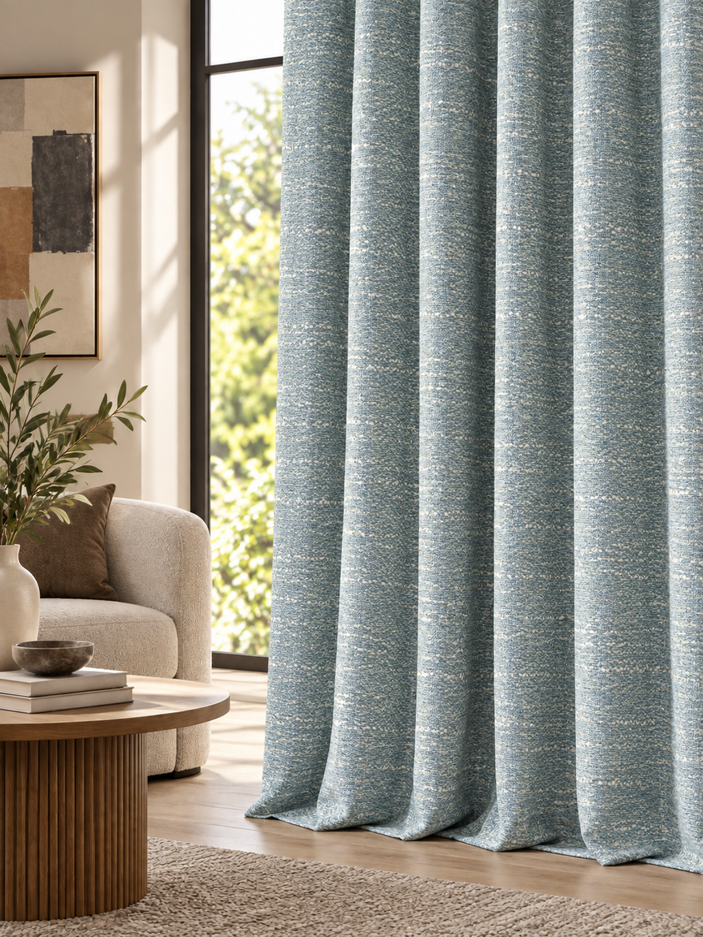 Elara Silver Grey Curtain Collection
