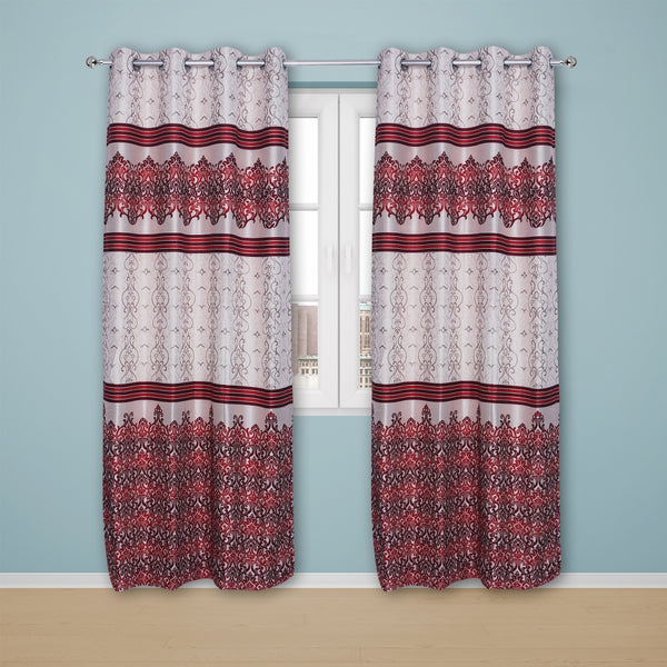 Jacquard Window Panel Design Single Curtain