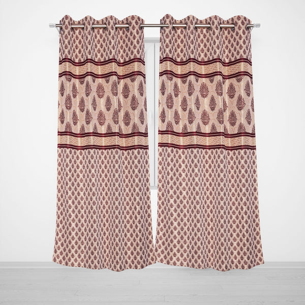 Jacquard Panel Design Single Curtain
