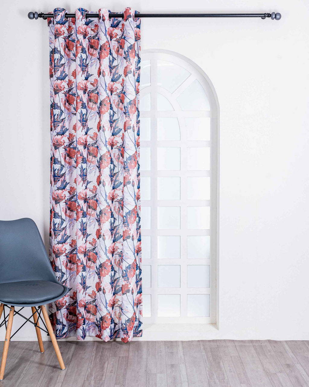 Parda online Premium Printed Linen Curtain with Soft & Durable Fabric