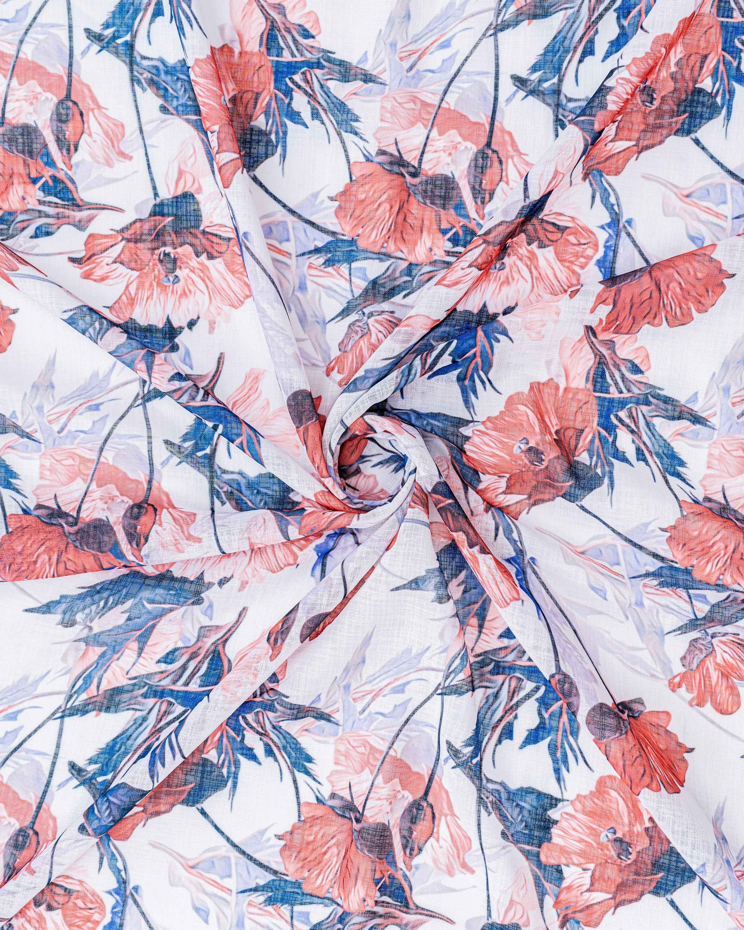 Parda online Premium Printed Linen Curtain with Soft & Durable Fabric