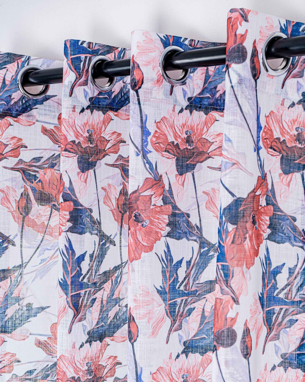 Parda online Premium Printed Linen Curtain with Soft & Durable Fabric