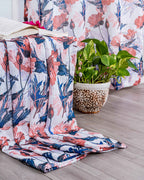 Parda online Premium Printed Linen Curtain with Soft & Durable Fabric