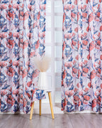 Parda online Premium Printed Linen Curtain with Soft & Durable Fabric