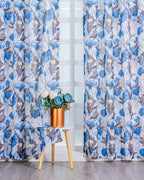 Parda online Premium Printed Linen Curtain with Soft & Durable Fabric