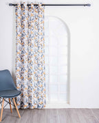 Parda online Premium Printed Linen Curtain with Soft & Durable Fabric