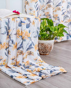 Parda online Premium Printed Linen Curtain with Soft & Durable Fabric