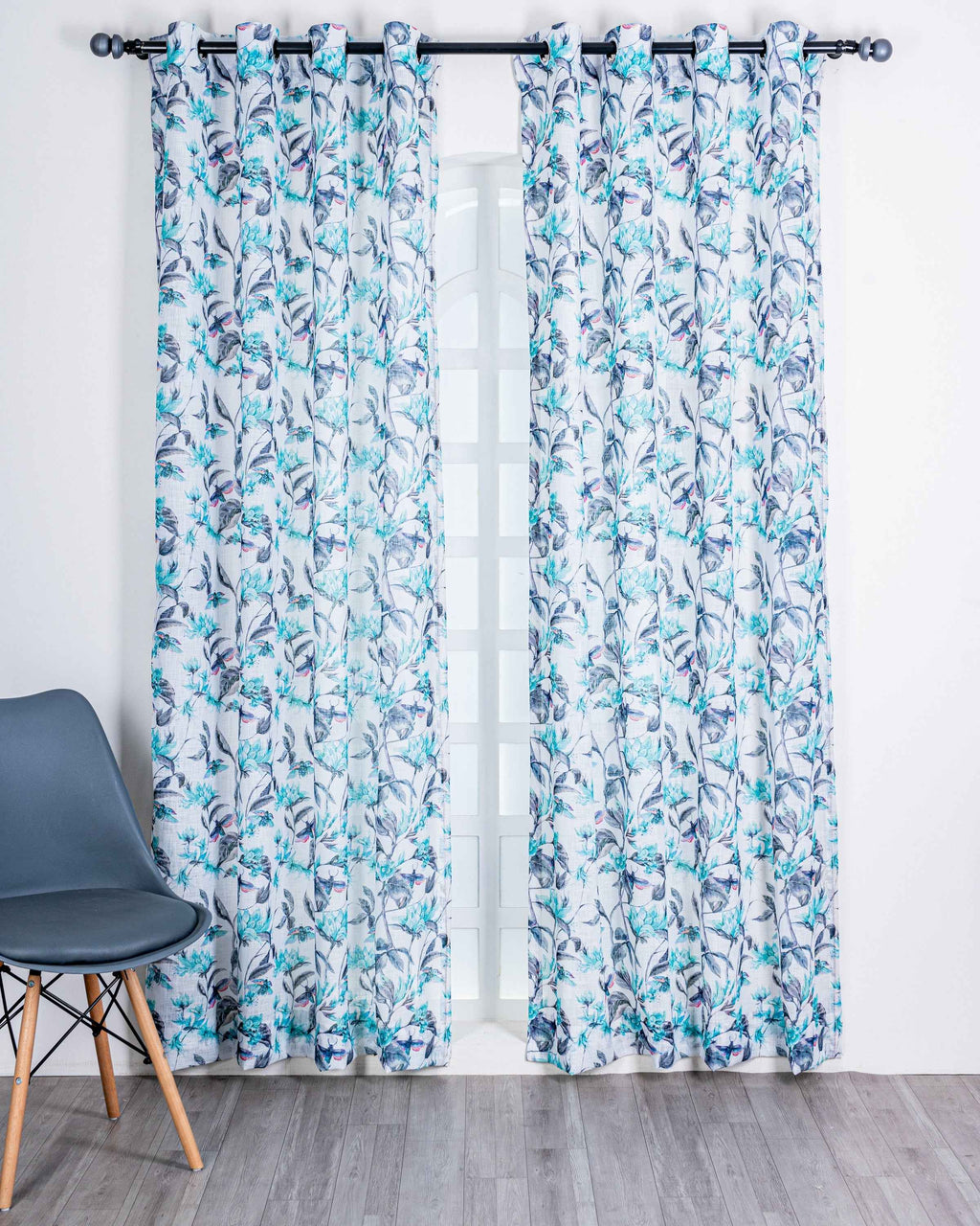 Parda online Premium Printed Linen Curtain with Soft & Durable Fabric