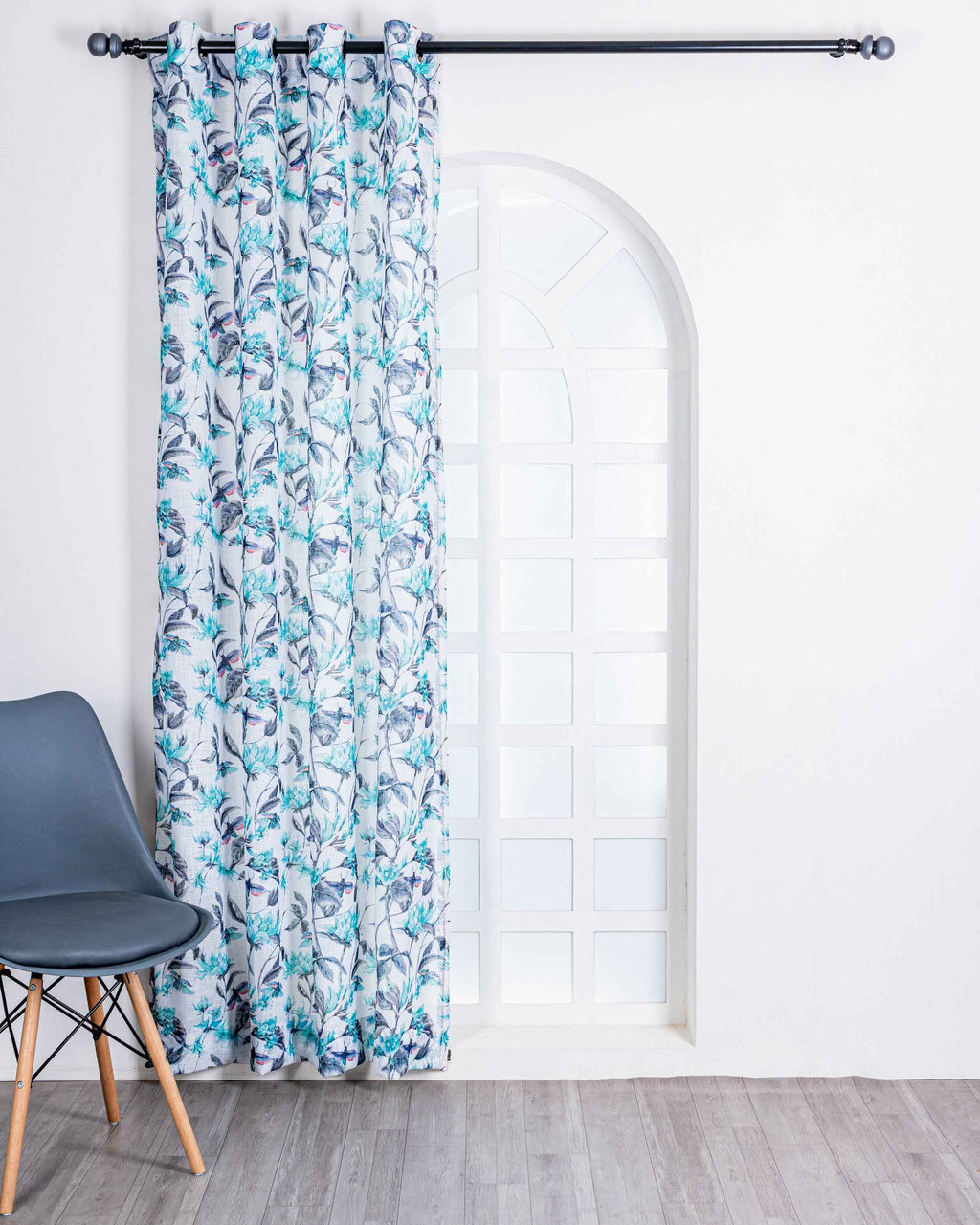 Parda online Premium Printed Linen Curtain with Soft & Durable Fabric