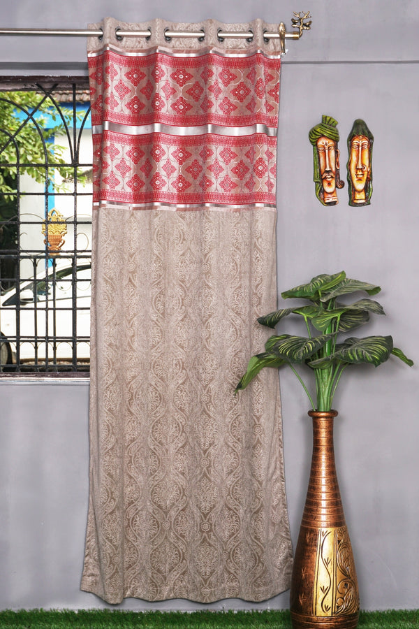Velvet Fabric Window Single Curtain | Damas Design