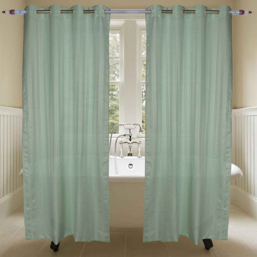 Strips Design Waterproof Shower Curtain