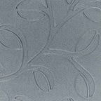 Parda Online 3 Layer Thermal Insulated Embossed Leaf Design Blackout Curtain