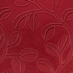 Parda Online 3 Layer Thermal Insulated Embossed Leaf Design Blackout Curtain