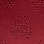 Parda Online 3 Layer Thermal Insulated Embossed Diamond Design Blackout Curtain