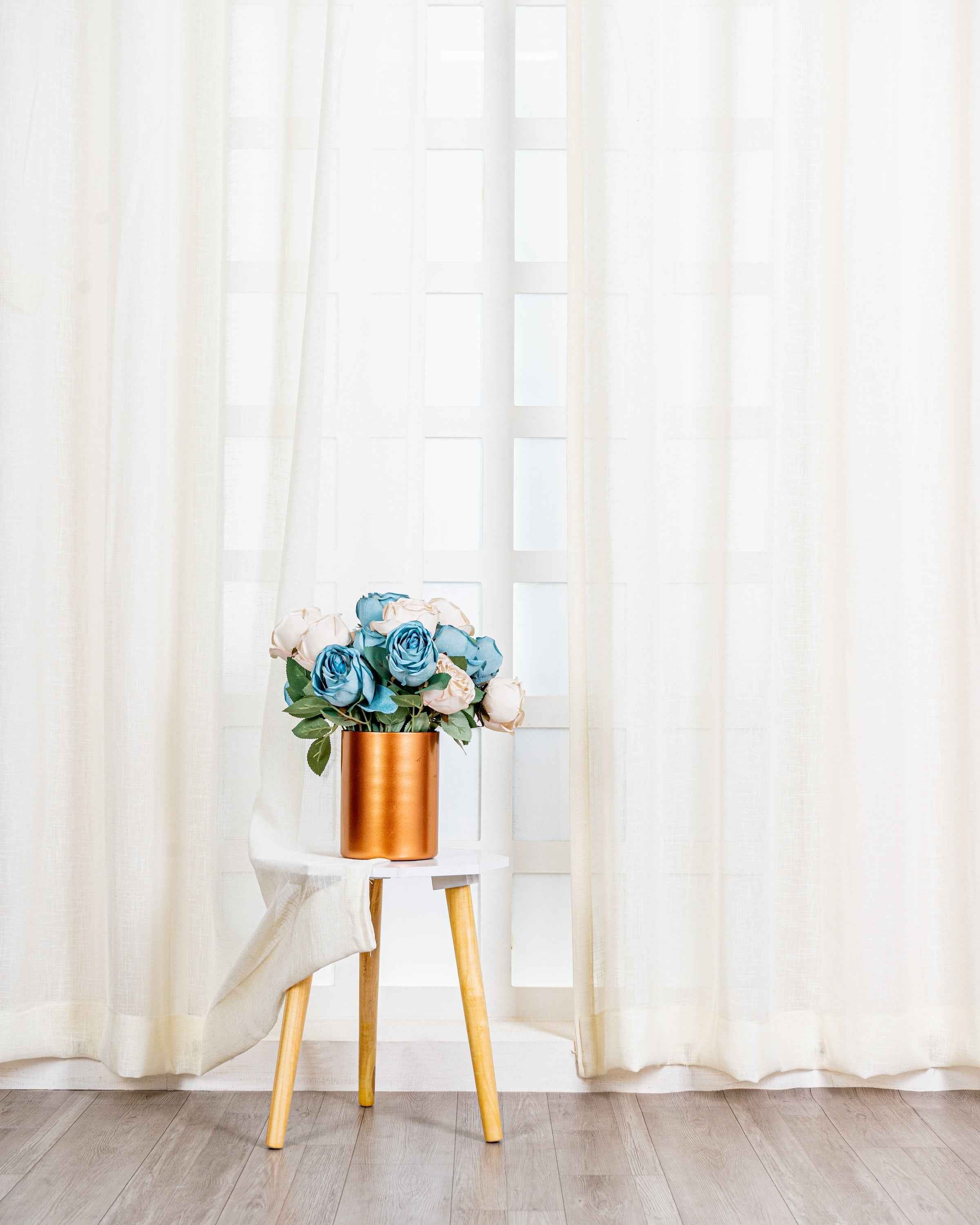 Parda online Premium Plain Linen Curtain with Soft & Durable Fabric
