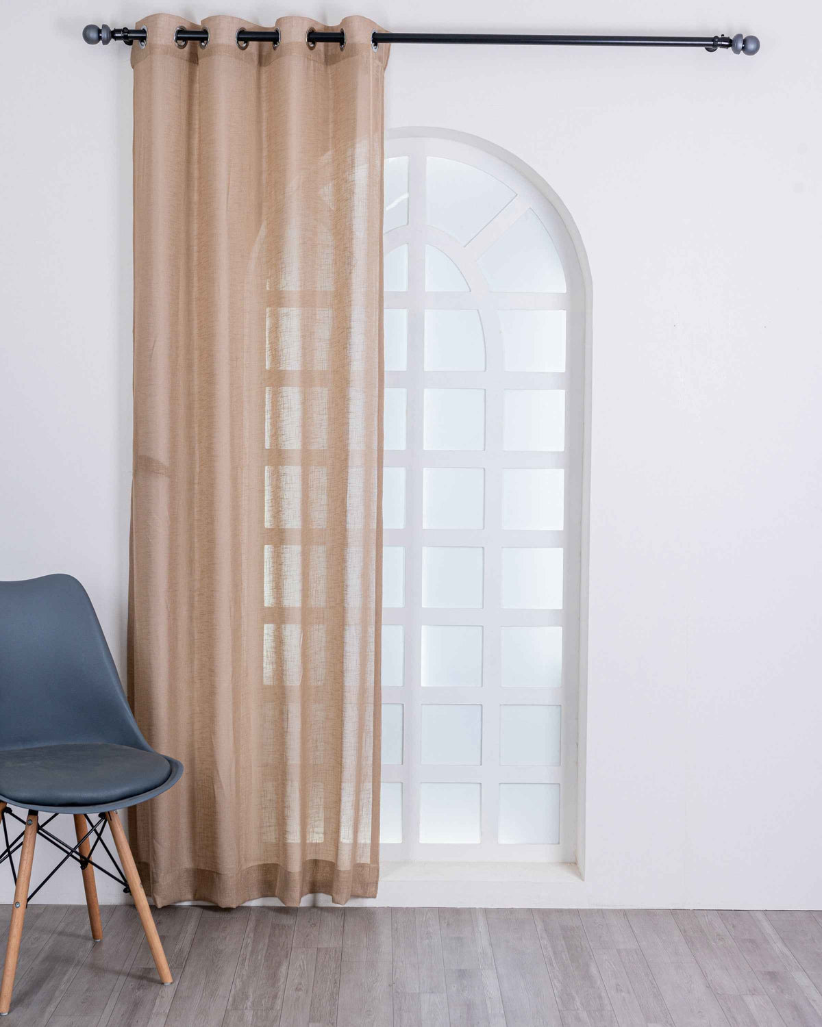 Parda online Premium Plain Linen Curtain with Soft & Durable Fabric