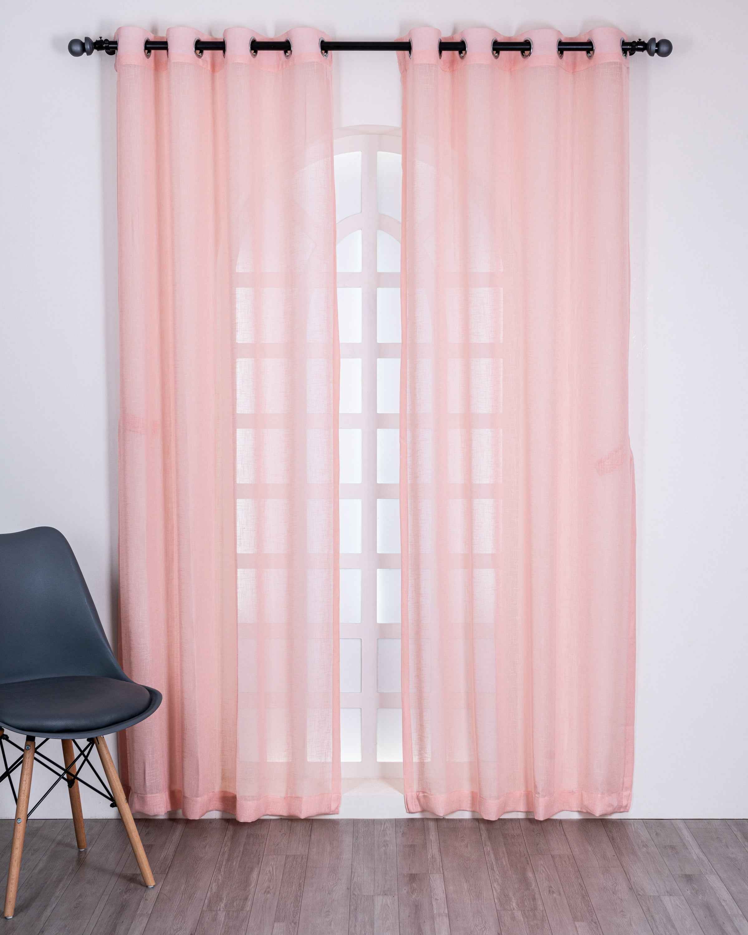 Parda online Premium Plain Linen Curtain with Soft & Durable Fabric