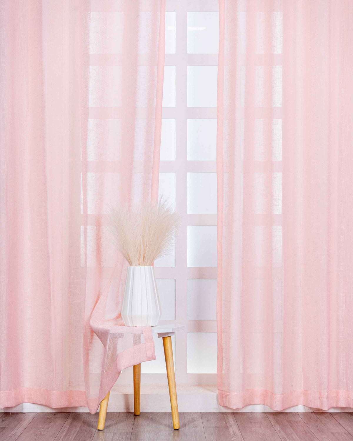 Parda online Premium Plain Linen Curtain with Soft & Durable Fabric