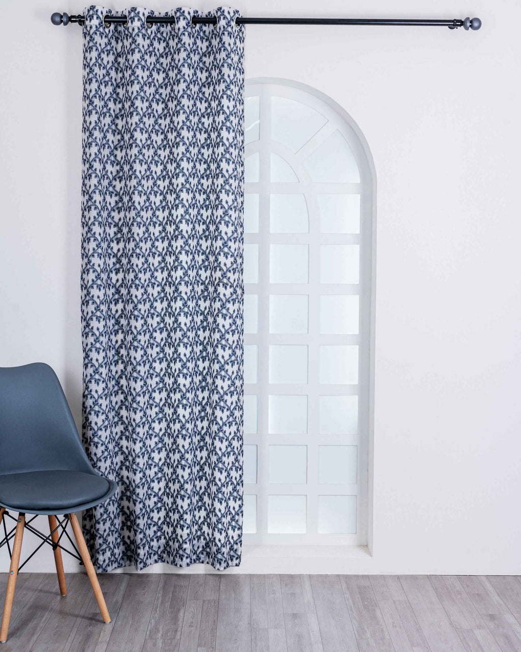Parda online Premium Jacquard Linen Curtain with Soft & Durable Fabric