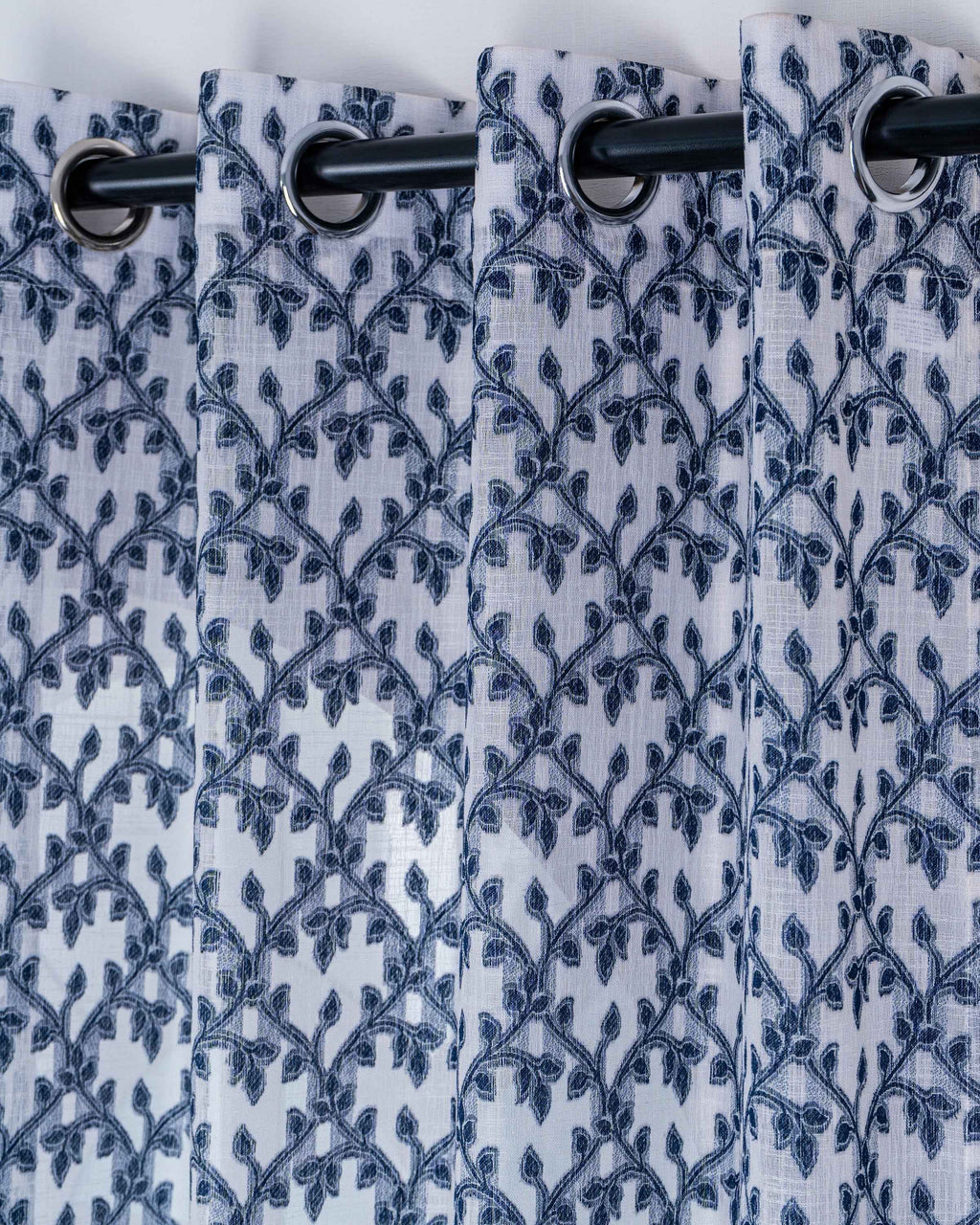 Parda online Premium Jacquard Linen Curtain with Soft & Durable Fabric