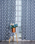 Parda online Premium Jacquard Linen Curtain with Soft & Durable Fabric