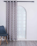 Parda online Premium Jacquard Linen Curtain with Soft & Durable Fabric