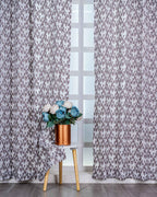Parda online Premium Jacquard Linen Curtain with Soft & Durable Fabric