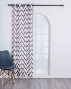 Parda online Premium Jacquard Linen Curtain with Soft & Durable Fabric